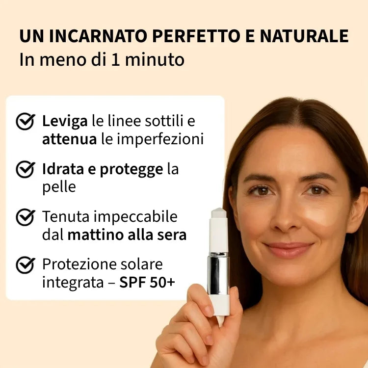 Fondotinta 2-in-1 con pennello integrato