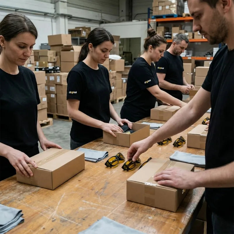 Dopkel – Blendfreie Sicherheitsbrille